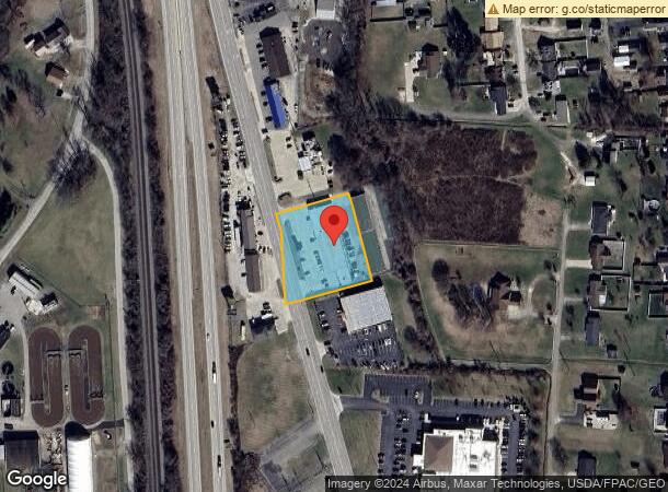  8744 Ohio River Rd, Wheelersburg, OH Parcel Map