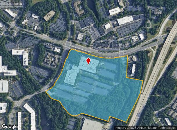  5555 Windward Pkwy, Alpharetta, GA Parcel Map