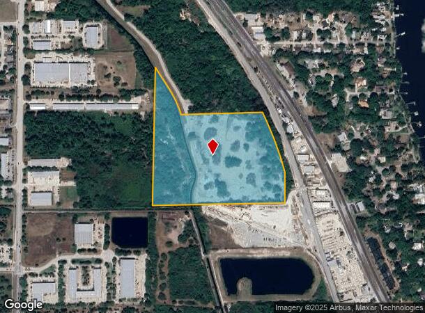 1909 Unknown Ave, Cocoa, FL Parcel Map