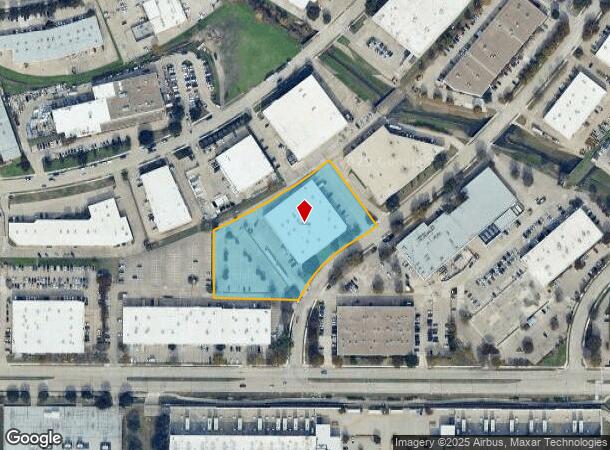  1633 Firman Dr, Richardson, TX Parcel Map