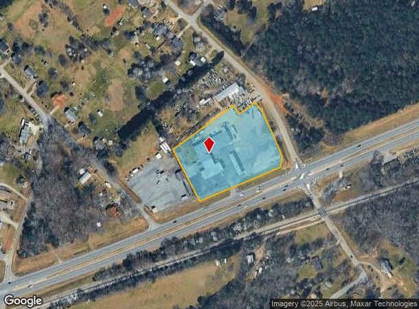 307 Diamond Hill Colbert Rd W, Colbert, GA Parcel Map