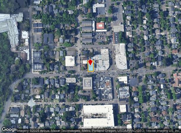 1611 Se Bybee Blvd, Portland, OR Parcel Map