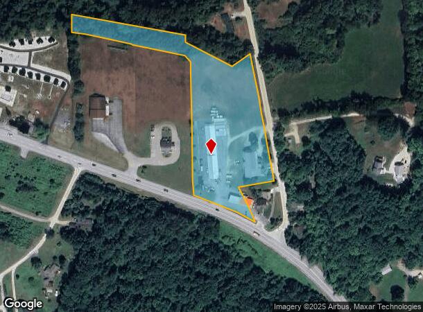  1408 Franklin St, Brandon, VT Parcel Map