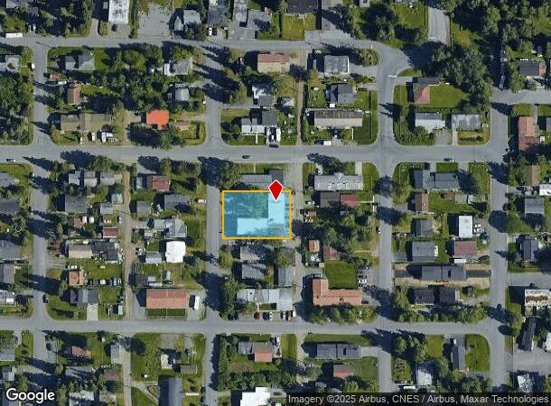 4103 Garfield St, Anchorage, AK Parcel Map