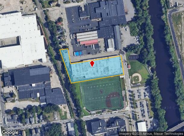  1152 High St, Central Falls, RI Parcel Map