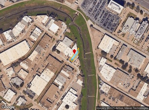  2414 Converse St, Dallas, TX Parcel Map