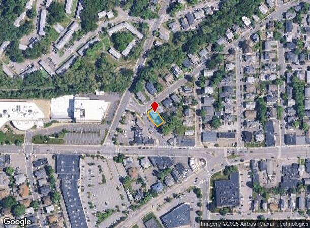  110 Columbus Ave, Waltham, MA Parcel Map