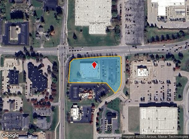 980 Creekview Dr, Columbus, IN Parcel Map