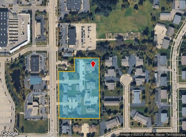 2027 S Main St, West Bend, WI Parcel Map