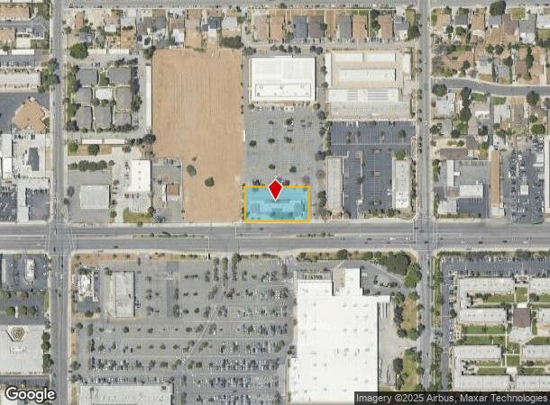 17218 Foothill Blvd, Fontana, CA Parcel Map