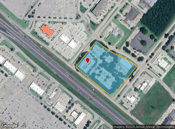 2901 Turtle Creek Dr, Port Arthur, TX Parcel Map