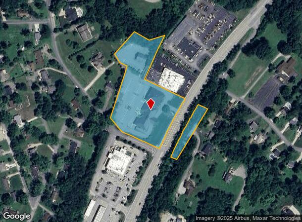 2828 Washington Rd, Canonsburg, PA Parcel Map