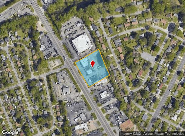  3574 N Military Hwy, Norfolk, VA Parcel Map