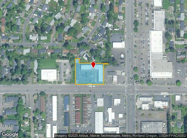  18051 Se Division St, Portland, OR Parcel Map