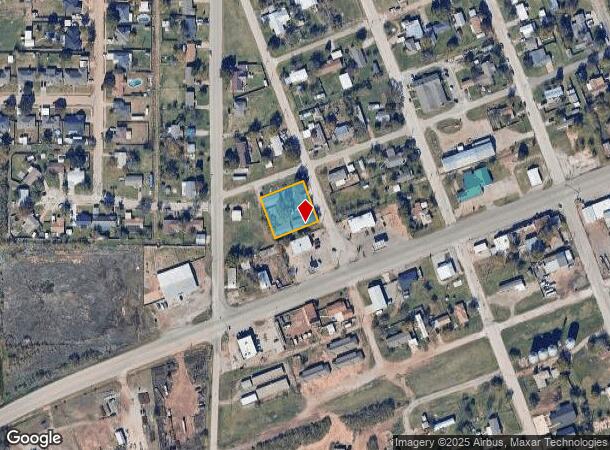  207 Cedar St, Holliday, TX Parcel Map