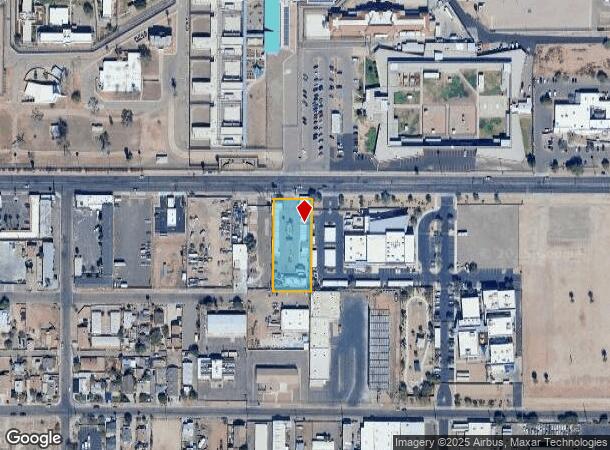 2625 E Van Buren St, Phoenix, AZ Parcel Map