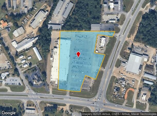  2185 Reeves St, Dothan, AL Parcel Map