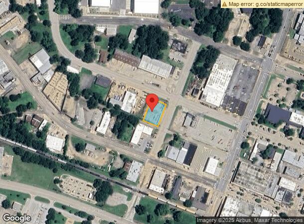  207 N Horaney St, Longview, TX Parcel Map