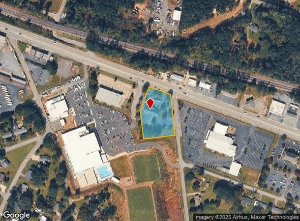 1524 E Main St, Easley, SC Parcel Map