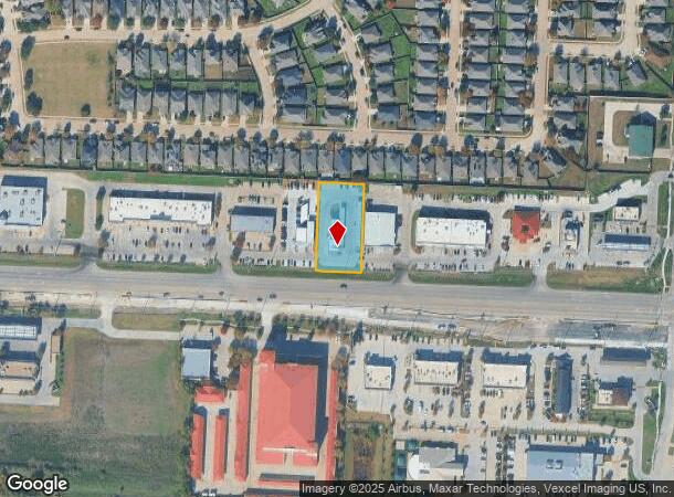 26741 E University Dr, Aubrey, TX Parcel Map