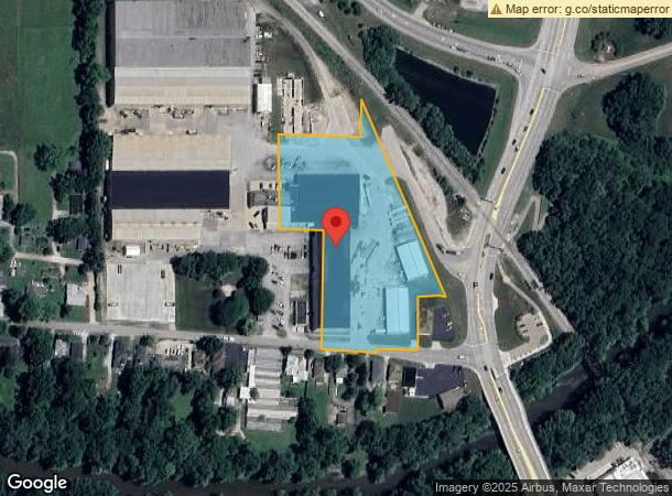  108 W Boggstown Rd, Shelbyville, IN Parcel Map