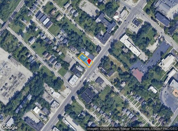  15901 Euclid Ave, Cleveland, OH Parcel Map