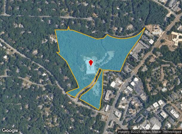  100 Library Dr, Chapel Hill, NC Parcel Map