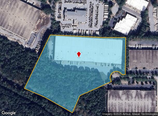  1600 Distribution Ct, Lithia Springs, GA Parcel Map