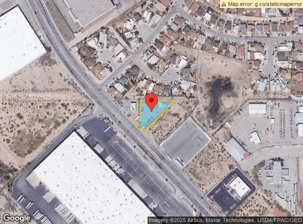  12225 Rojas Dr, El Paso, TX Parcel Map