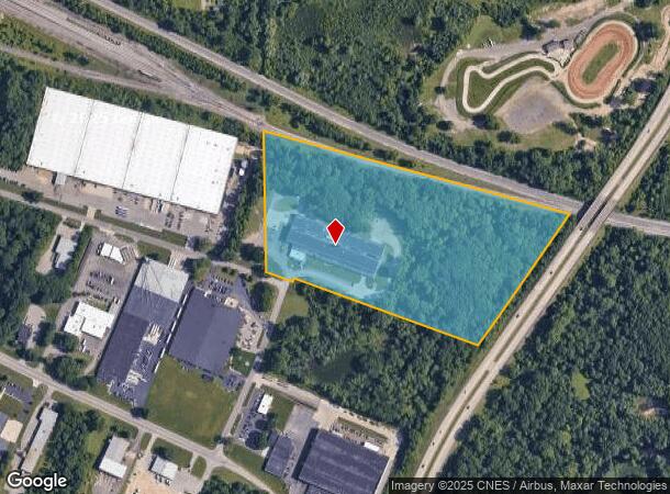  2500 Enterprise St, Jackson, MI Parcel Map