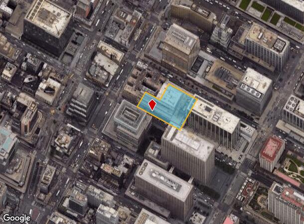 135 W 50Th St, New York, NY Parcel Map