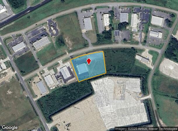  233 Candler Dr, Brunswick, GA Parcel Map