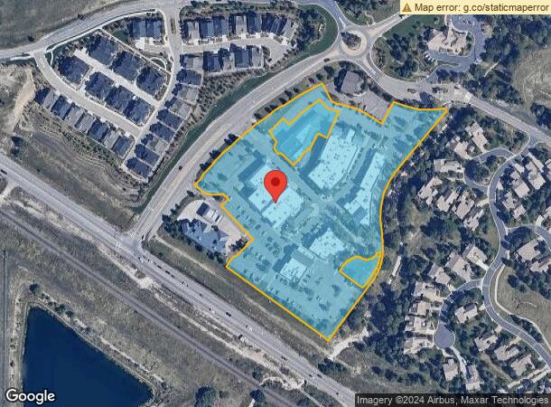  880 W Happy Canyon Rd, Castle Rock, CO Parcel Map