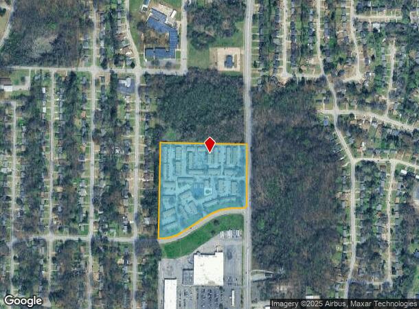 3645 Range Line Rd, Memphis, TN Parcel Map