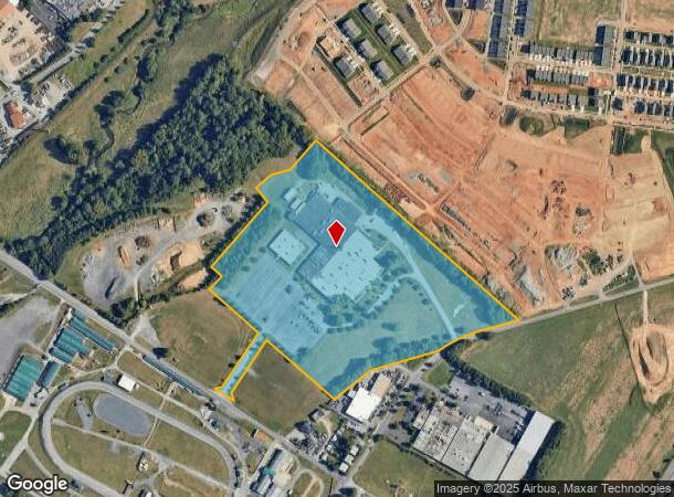  550 Highland St, Frederick, MD Parcel Map