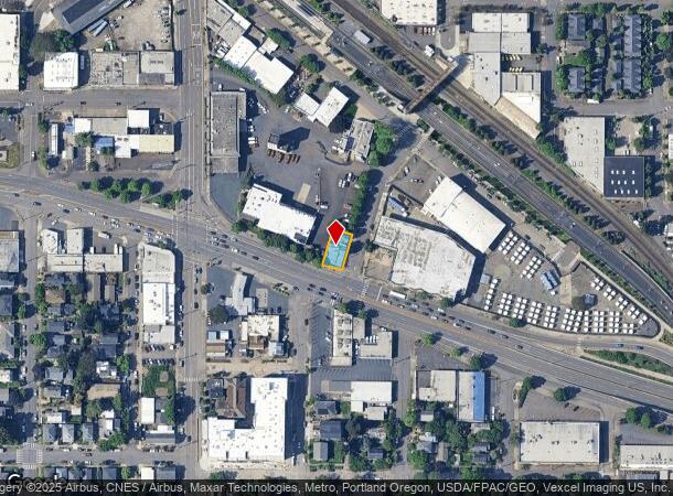  1195 Se Powell Blvd, Portland, OR Parcel Map