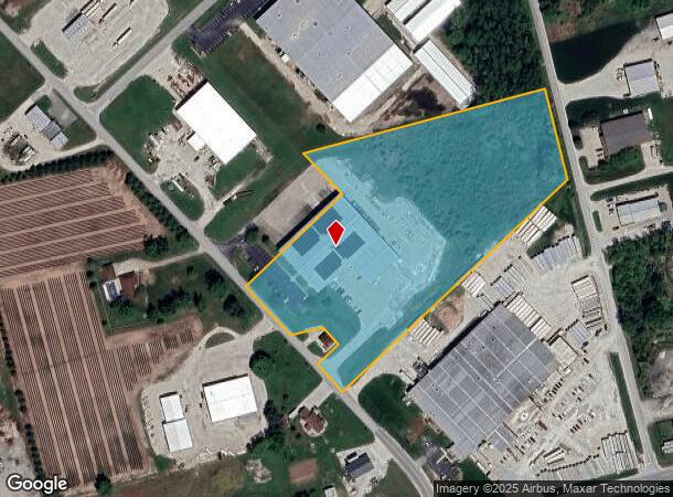 2680 S Old Decker Rd, Vincennes, IN Parcel Map