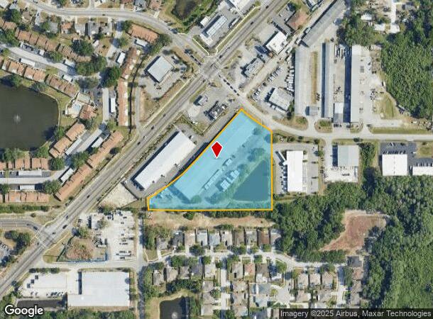  4050 Louis Ave, Holiday, FL Parcel Map