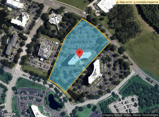  5950 Hazeltine National Dr, Orlando, FL Parcel Map