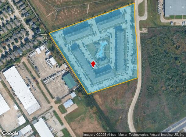 21145 Spring Plaza Dr, Spring, TX Parcel Map