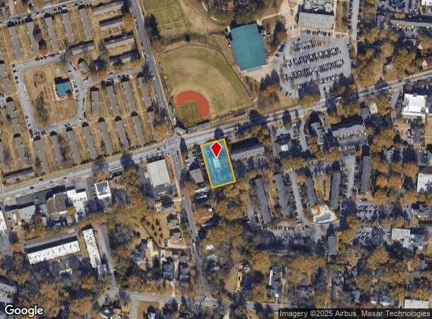 995 Baxter St, Athens, GA Parcel Map