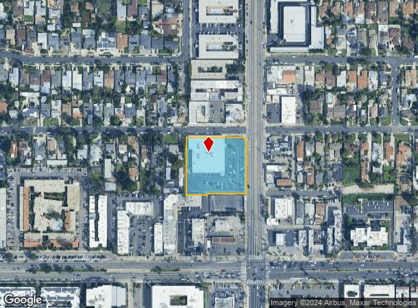  7241 Sepulveda Blvd, Van Nuys, CA Parcel Map