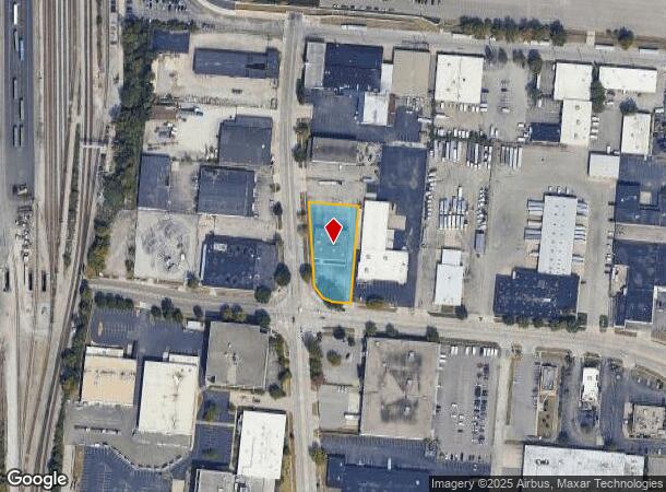  1212 Gest St, Cincinnati, OH Parcel Map