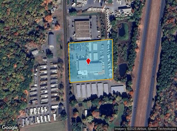 164 West St, West Hatfield, MA Parcel Map