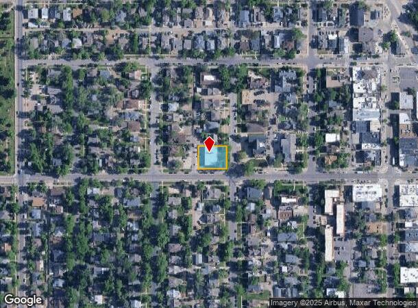  1105 11Th St, Boulder, CO Parcel Map