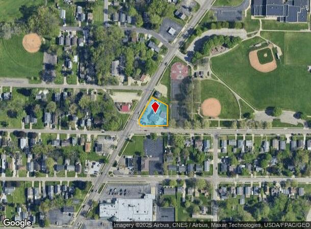  2095 East Ave, Akron, OH Parcel Map