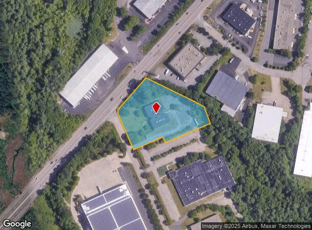  2 Commercial St, Sharon, MA Parcel Map