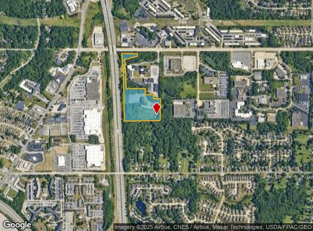 16651 W Sprague Rd, Strongsville, OH Parcel Map