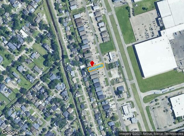 1400 Hickory Ave, New Orleans, LA Parcel Map