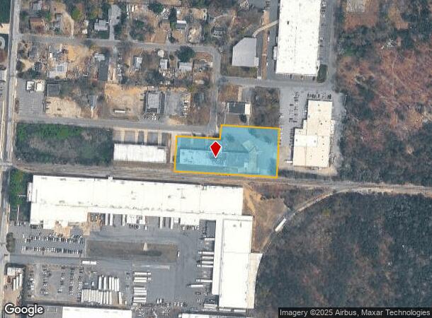  1725 Pine Ave, Vineland, NJ Parcel Map